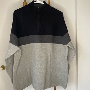 Men’s Gap trio color block zip up sweater